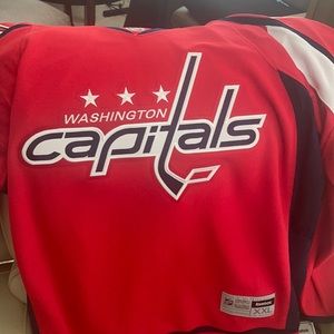 Washington Capitals Reebok XXL Home Jersey